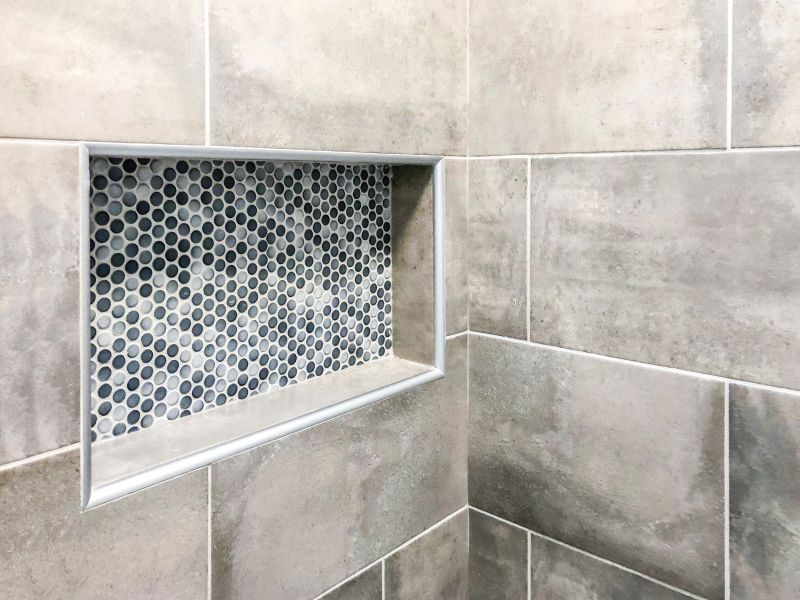 Shower with Niche Storage